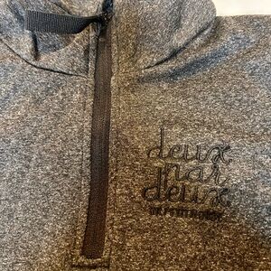 Deux par Deux Two Piece Thermal Underwear Set Grey 6 YO